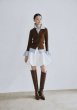 画像2: ポインテッド7cmヒールニーハイブーツ（Brown） (2)