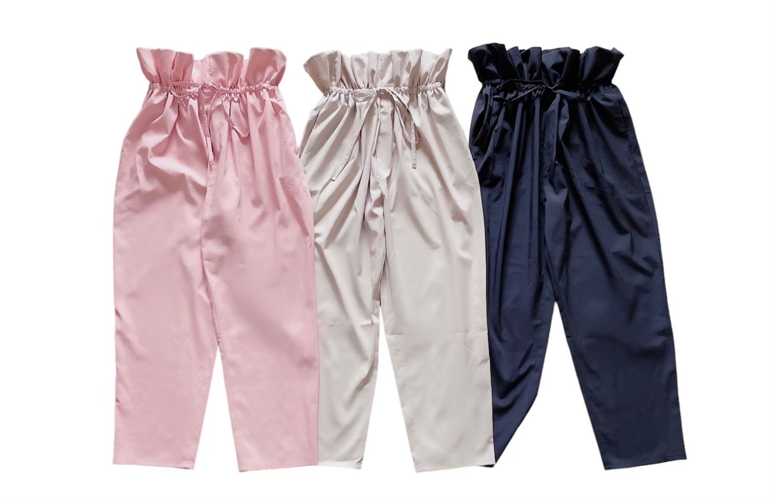 Water side frill Pants - HIAND